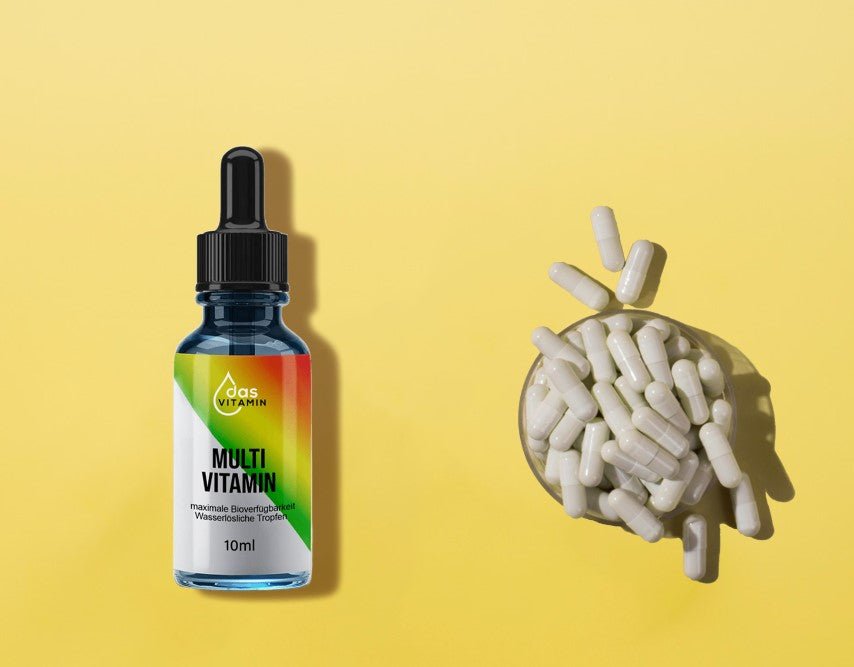 „Vitamin Tropfen vs. Tabletten – was ist besser?“