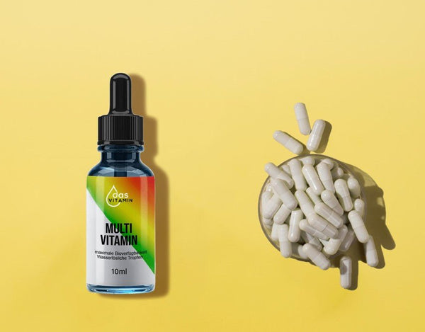 „Vitamin Tropfen vs. Tabletten – was ist besser?“ - das Vitamin