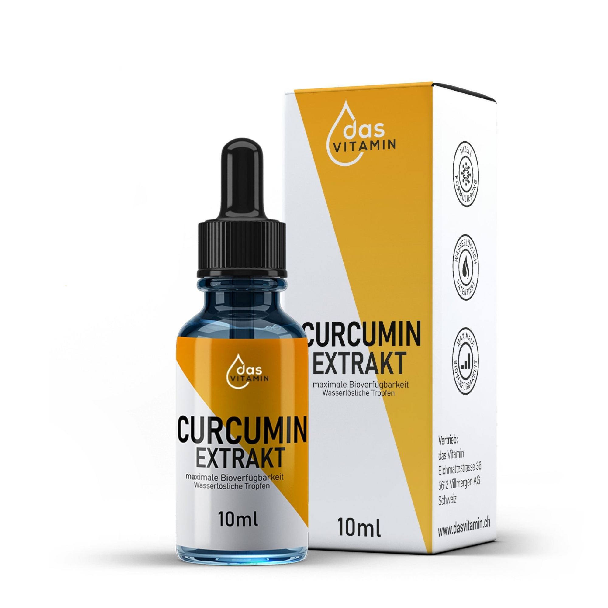 Veganer Curcumin-Extrakt zur Unterstützung der ganzheitlichen Gesundheit und natürlichen EntzündungshemmungSchweiz