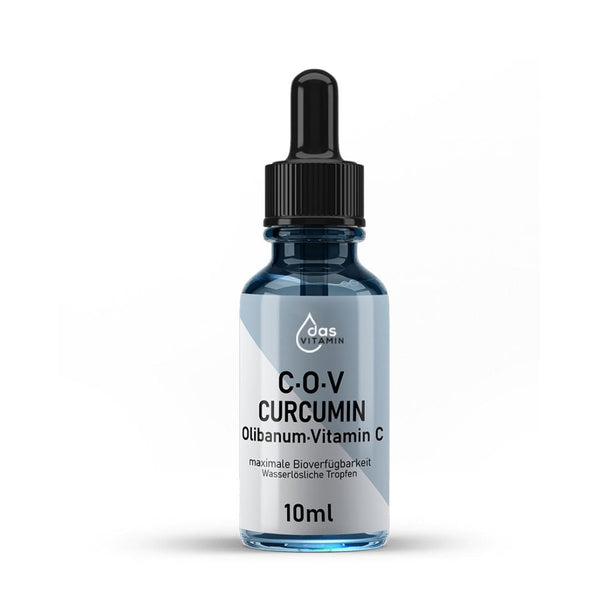 Curcuma+Olibanum+Vitamin C Tropfen 10ml | Vegan | Hochdosiert - das Vitamin