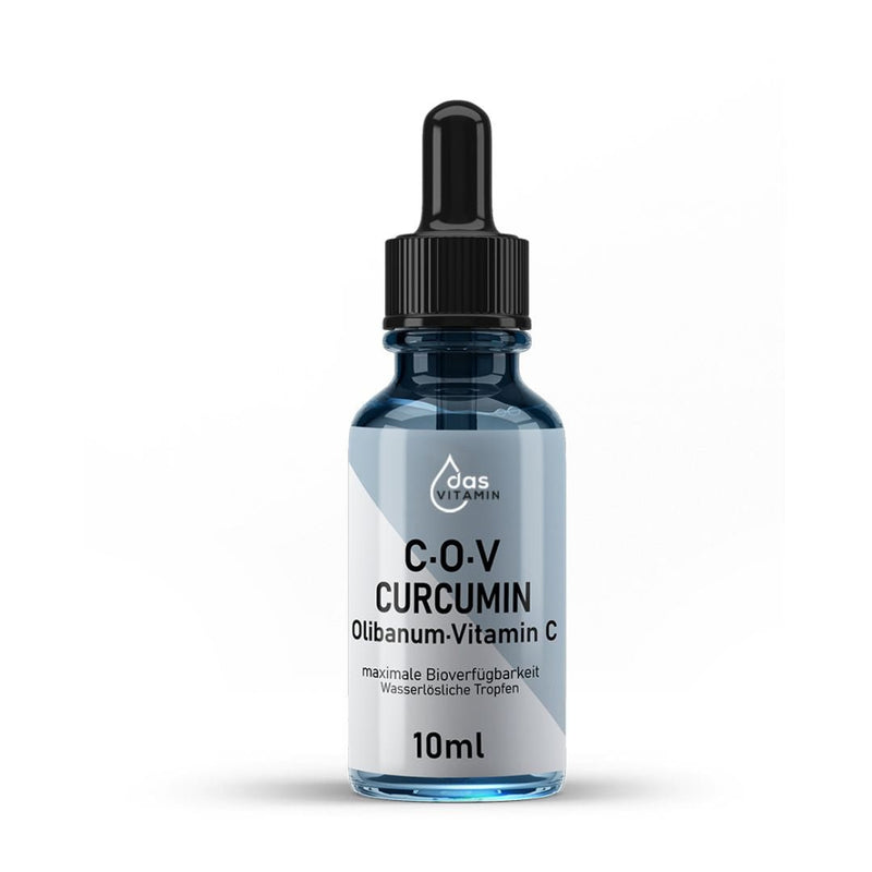 Curcuma+Olibanum+Vitamin C Tropfen 10ml | Vegan | Hochdosiert - das Vitamin