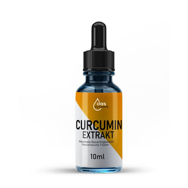 Curcumin Extrakt Tropfen 10ml | Vegan | Hochdosiert - das Vitamin