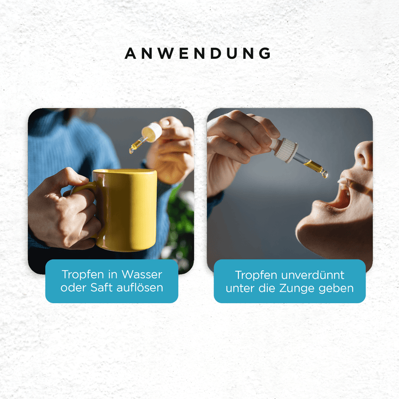 Curcumin+Vitamin C Tropfen 10ml 4+1 Gratis | Vegan | Hochdosiert - das Vitamin