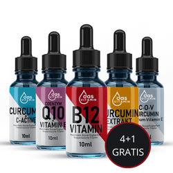 Vitamin ALL IN ONE Tropfen 10ml 4+1 Gratis | Vegan | Hochdosiert - das Vitamin
